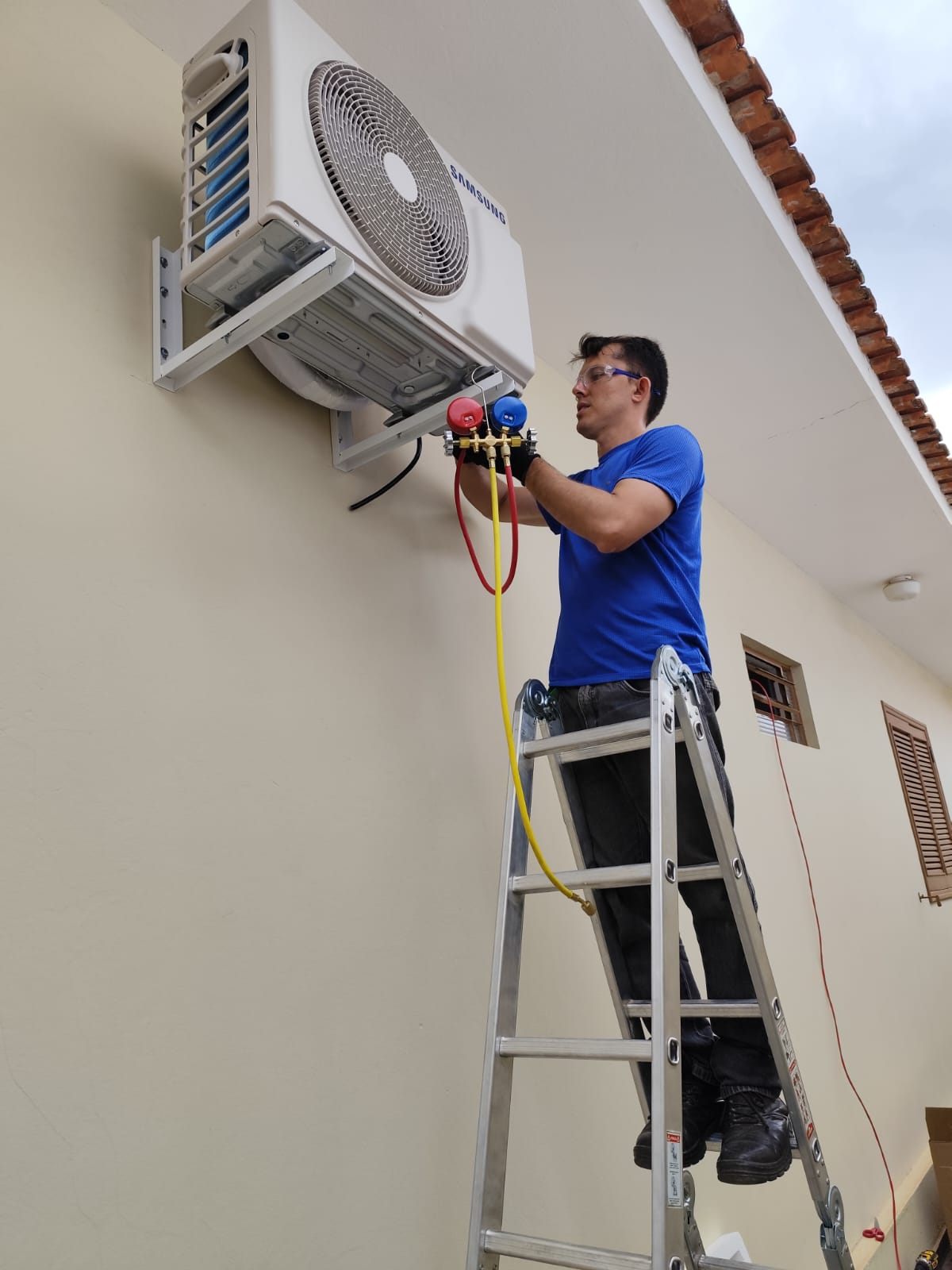 Manutenção de ar-condicionado